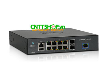 Cambium EX2010 Switch Cambium 20 Gbps throughput, 8 10/100/1000 ports, 2 SFP Uplink ports