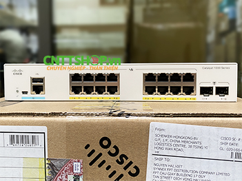 C1000-16P-E-2G-L | Switch Cisco witch 16x GE RJ45 PoE+, 2x SFP