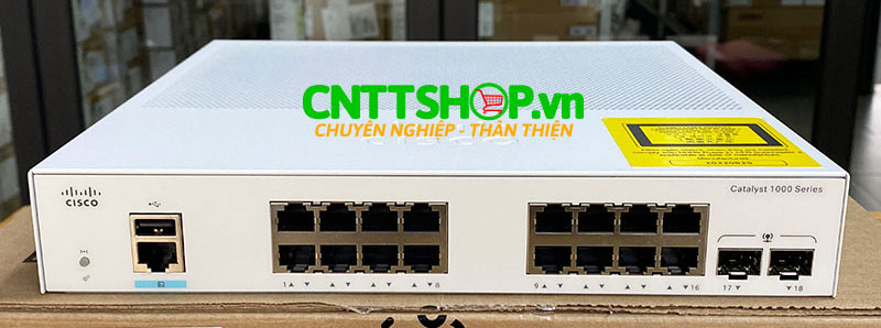 Switch Cisco C1000-16T-2G-L​ Catalyst 1000 Series