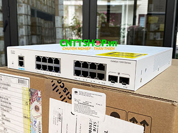 C1000-16T-2G-L Cisco Catalyst 1000 with 16 Ports GE, 2 SFP Slot Uplink