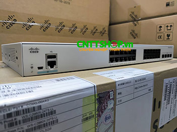 C1000-24T-4X-L Cisco Catalyst 1000 with 24x 10/100/1000 ports, 4x 10G SFP+