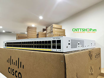 C1000-48FP-4G-L Cisco Catalyst 1000 with 48 Ports PoE+ 740W, 4 SFP Uplink