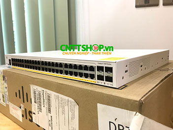 C1000-48P-4G-L | Cisco Catalyst 1000 with 48 Ports PoE+ 370W, 4 SFP Uplink