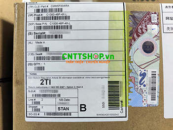 C1000-48P-4X-L Cisco 48x 10/100/1000 ports PoE+, 4x 10G SFP+ giá tốt