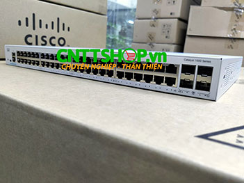 C1000-48T-4G-L Cisco Catalyst 1000 with 48 Ports 10/100/1000, 4 SFP Uplink
