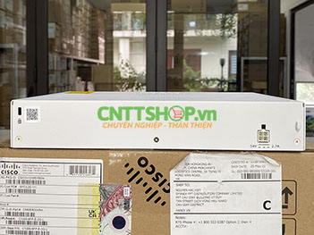 Cisco C1000-8FP-E-2G-L Switch Layer 2, 8 Port PoE 1G, 2 Combo uplink 1G, PoE Perpetual 120W