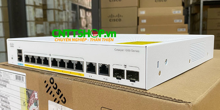 Switch Cisco C1000-8P-2G-L​ Catalyst 1000 Series