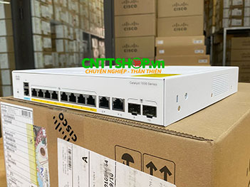 C1000-8P-2G-L | Switch Cisco Catalyst 1000™ 8 Ports PoE+ 67W, 2 GE Combo Uplink