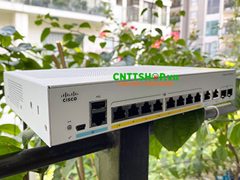 C1000-8P-E-2G-L Switch Cisco 8 Ports PoE+ 67W, 2 GE Combo Uplink