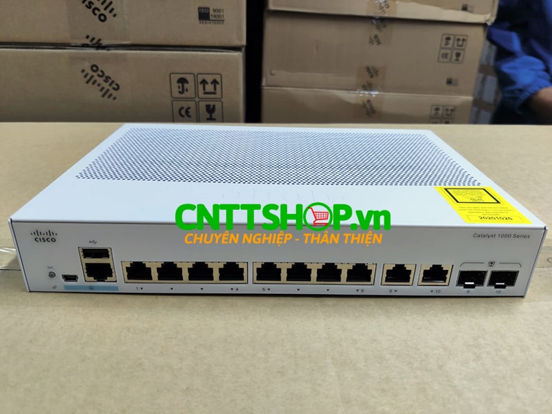 Switch Cisco C1000-8T-2G-L Catalyst 1000 Series