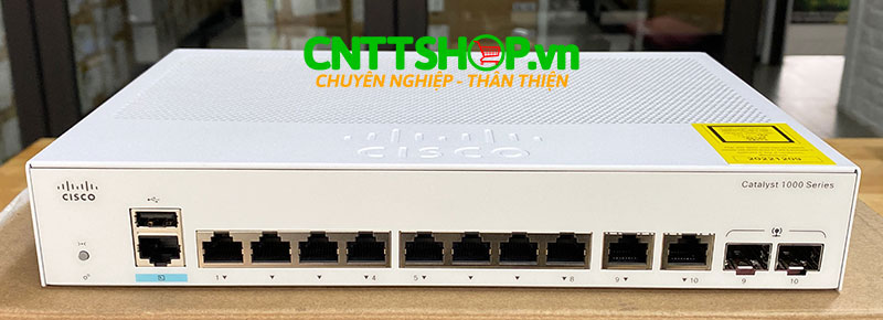 Switch Cisco C1000-8T-2G-L Catalyst 1000 Series
