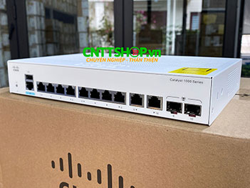 C1000-8T-2G-L Cisco Catalyst 1000 8 GE Ports, 2 GE Combo Uplink