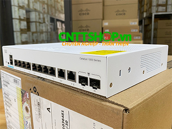 C1000-8T-E-2G-L | Switch Cisco Catalyst 1000™ 8 GE Ports, 2 GE Combo Uplink, with external PS