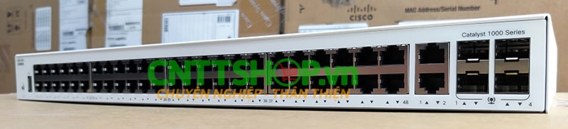 Switch Cisco C1000FE-48T-4G-L Catalyst 1000 48 Ports FE 10/100