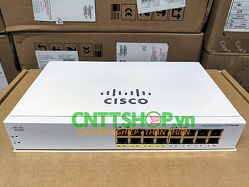 CBS110-16PP-EU Switch Cisco 16 Ports (8 support PoE with 64W power budget)