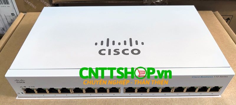 Switch Cisco CBS110-16T-EU 16 cổng 10/100/1000