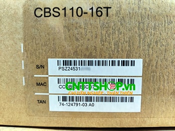 Switch Cisco CBS110-16T-EU 16 Port 10/100/1000 Gigabit Ethernet