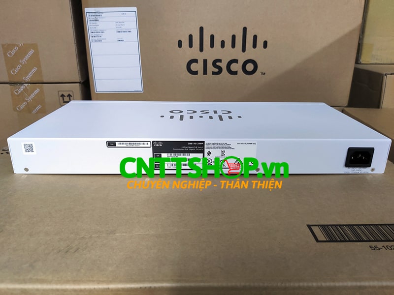 CBS110-24PP-EU Switch Cisco 24 Cổng PoE, 2 GE Combo Uplink CBS110-24PP-EU Switch Cisco 24 Cổng PoE, 2 GE Combo Uplink