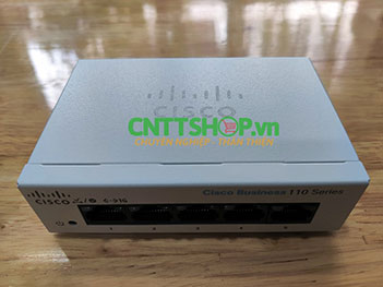 CBS110-5T-D-EU Cisco Business 110 Series Unmanaged Switches 5 port.