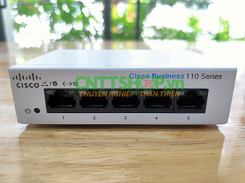 CBS110-5T-D-EU Cisco Business 110 Series Unmanaged Switches 5 port.