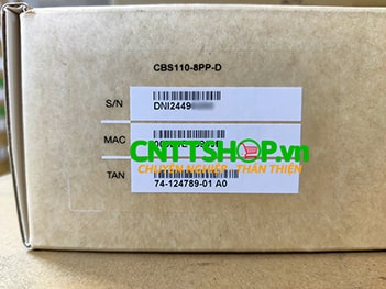 CBS110-8PP-D-EU Switch Cisco Unmanaged 8 Port (4 Ports PoE+)