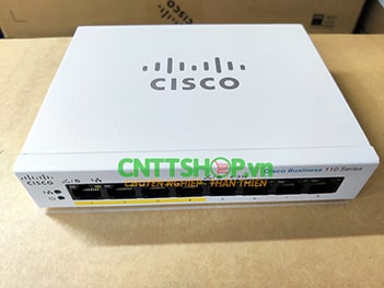 CBS110-8PP-D-EU Switch Cisco Unmanaged 8 Port (4 Ports PoE+)