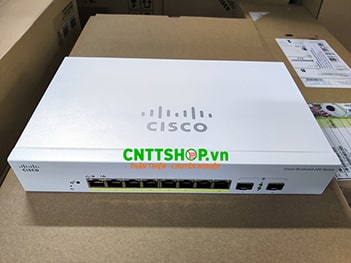 CBS220-8P-E-2G-EU Switch Cisco 8 Ports 1GE PoE, 2 Ports 1G SFP Uplink
