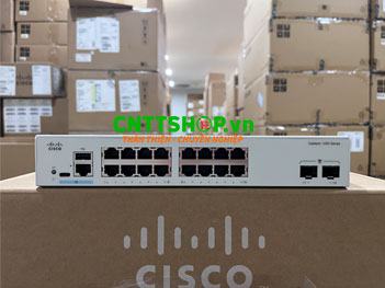 Switch Cisco Catalyst C1200-16T-2G 16-Ports GE, 2SFP Uplink, Giá Tốt