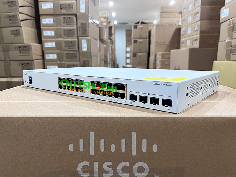 Switch Cisco Catalyst C1200-24T-4G 24-Ports GE, 4 SFP Uplink