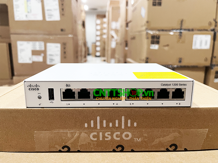 Switch Cisco C1200-8T-D 8x 10/100/1000 Ports Giá Tốt