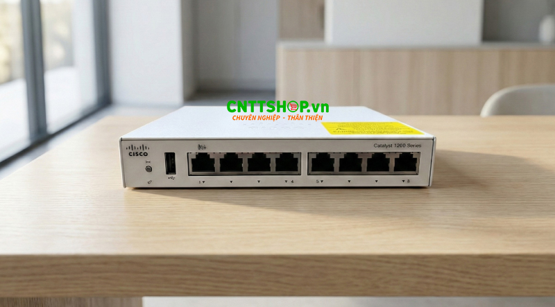 Giới thiệu thiết bị switch cisco c1200-8t-d