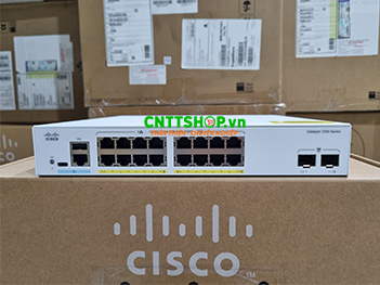 Switch Cisco C1200-16P-2G 16-Ports GE PoE+ 120W, 2 GE SFP Uplink