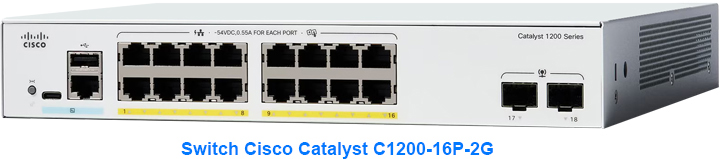 Switch Cisco C1200-16P-2G
