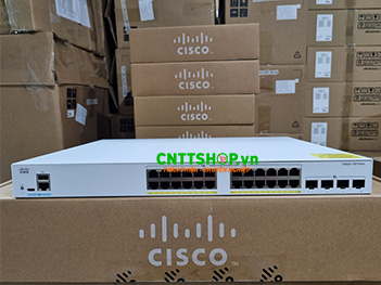 Switch Cisco Catalyst C1200-24FP-4X 24x 1G PoE+ with 375W, 4x 10G SFP+