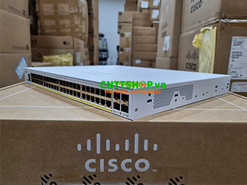 Switch Cisco C1200-48P-4G 48-Ports GE PoE+ 375W, 4 SFP Uplink