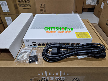 Switch Cisco C1200-8FP-2G 8-Ports 10/100/1000 PoE+ 120W, 2-Ports Combo uplink
