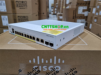 Switch Cisco C1200-8FP-2G 8-Ports 10/100/1000 PoE+ 120W, 2-Ports Combo uplink