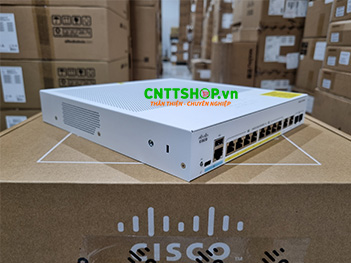 Switch Cisco C1200-8FP-2G 8-Ports 10/100/1000 PoE+ 120W, 2-Ports Combo uplink
