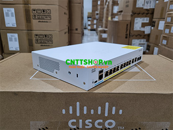 Switch Cisco C1200-8P-E-2G 8-Ports PoE+ 67W, 2 Combo Uplink