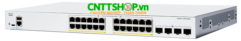 Switch Cisco Catalyst C1300-24FP-4X-EU 24 Port Full PoE+