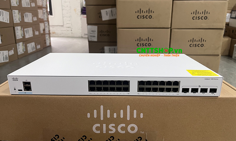 Giới thiệu tổng quan về Switch Cisco Catalyst C1300-24T-4X