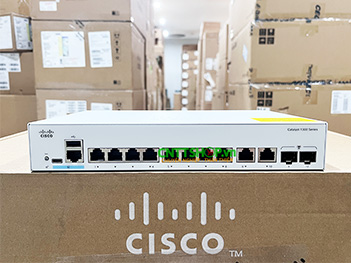 Switch Cisco Catalyst C1300-8T-E-2G 8-Ports GE, 2 Combo Uplink