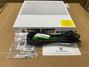 Switch Cisco C1300-16P-4X 16-Ports GE PoE+ 120W, 4 SFP+ Uplink