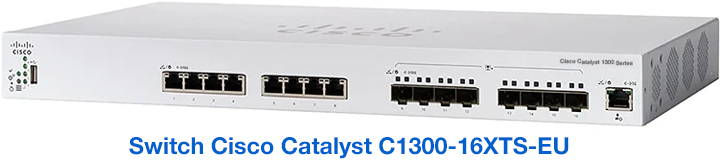 Switch Cisco Catalyst C1300-16XTS-EU