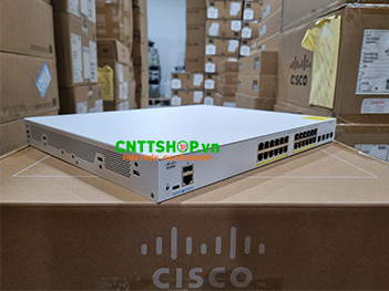 Switch Cisco C1300-24FP-4G 24-Ports GE PoE+ 370W, 2 SFP Uplink