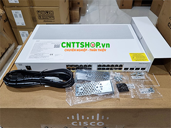 Switch Cisco C1300-24P-4G 24-Ports PoE+ 195W, 4 SFP Uplink