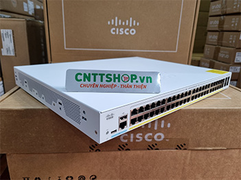 Switch Cisco C1300-48P-4G 48-Ports PoE+ 370W, 4 SFP Uplink