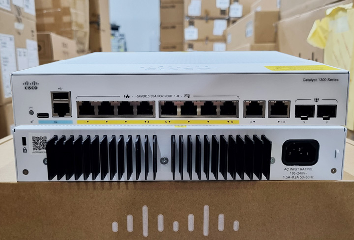 C1300-8FP-2G | Thiết bị chuyển mạch Switch Cisco Catalyst 1300