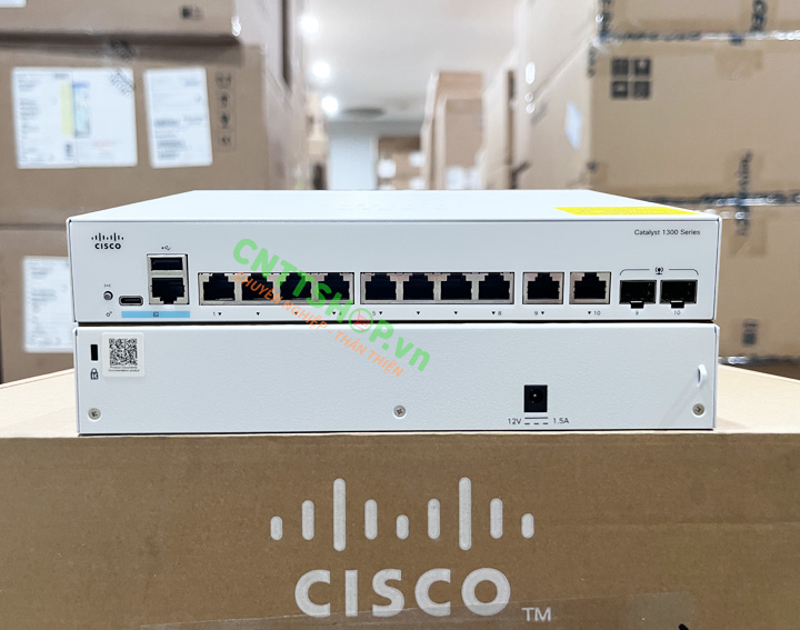 C1300-8FP-2G | Thiết bị chuyển mạch Switch Cisco Catalyst 1300