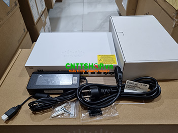 Switch Cisco C1300-8P-E-2G 8-Ports GE PoE+ 60W, 2 Combo Uplink